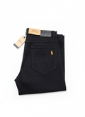 Polo Black Stretch Jeans Straight Fit