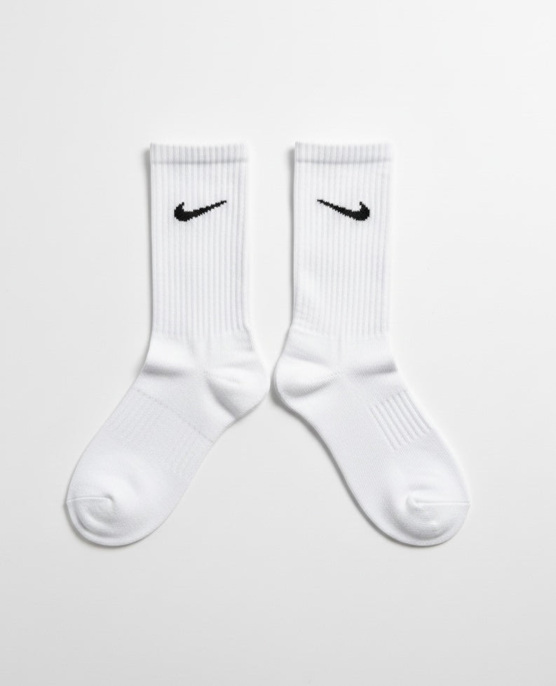 Nike Cushioned Crew Socks White (Pack of 5)