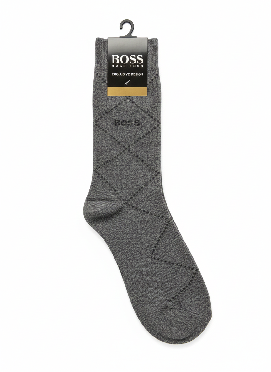 BOSS Executive Cross Pattern Socks