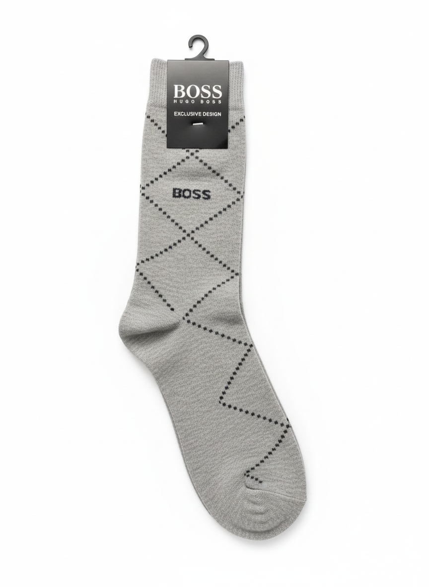 BOSS Executive Cross Pattern Socks