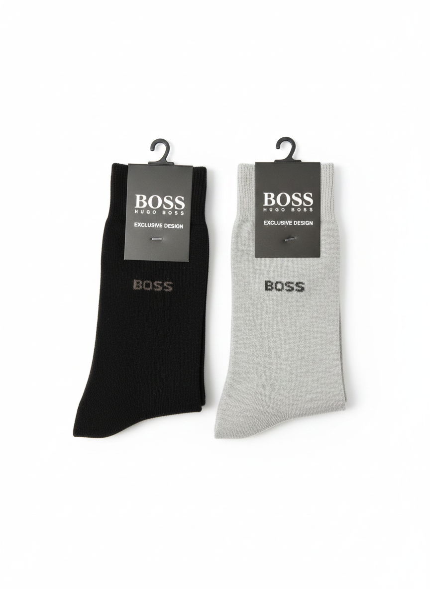 BOSS Executive Plain Design Socks