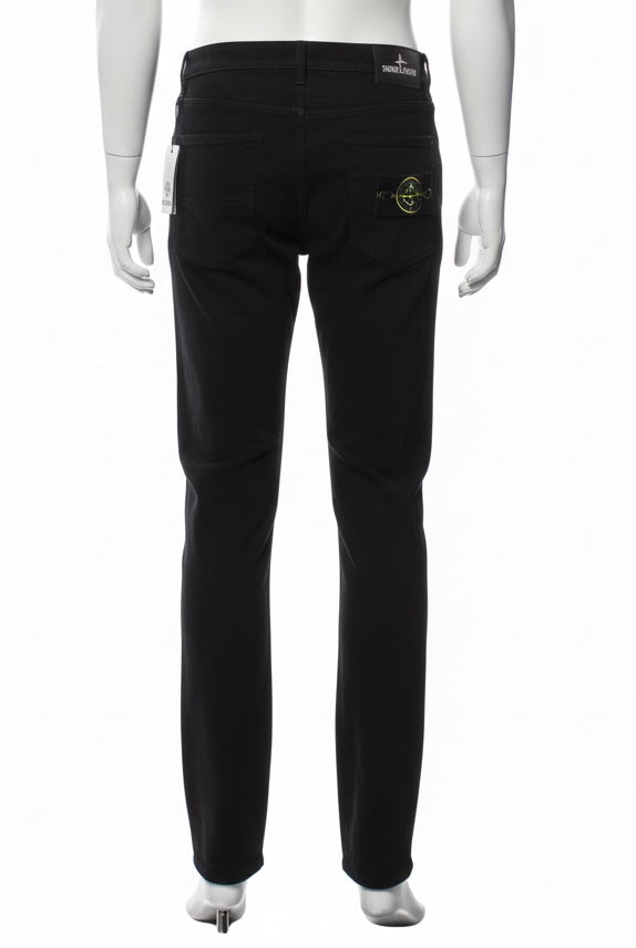 Stone Island Stretch Denim Jeans Black