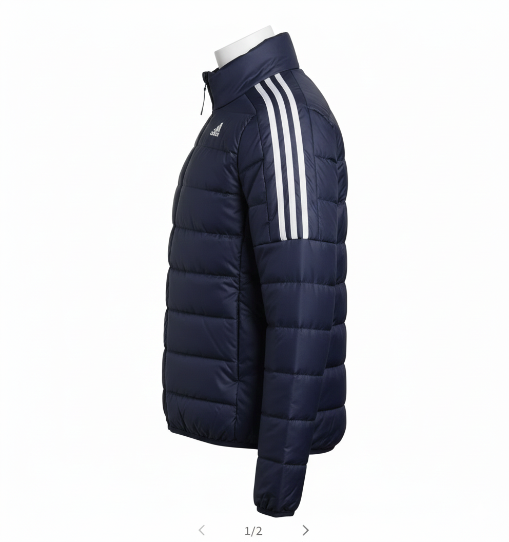Adidas Essential Puffer Jacket Navy
