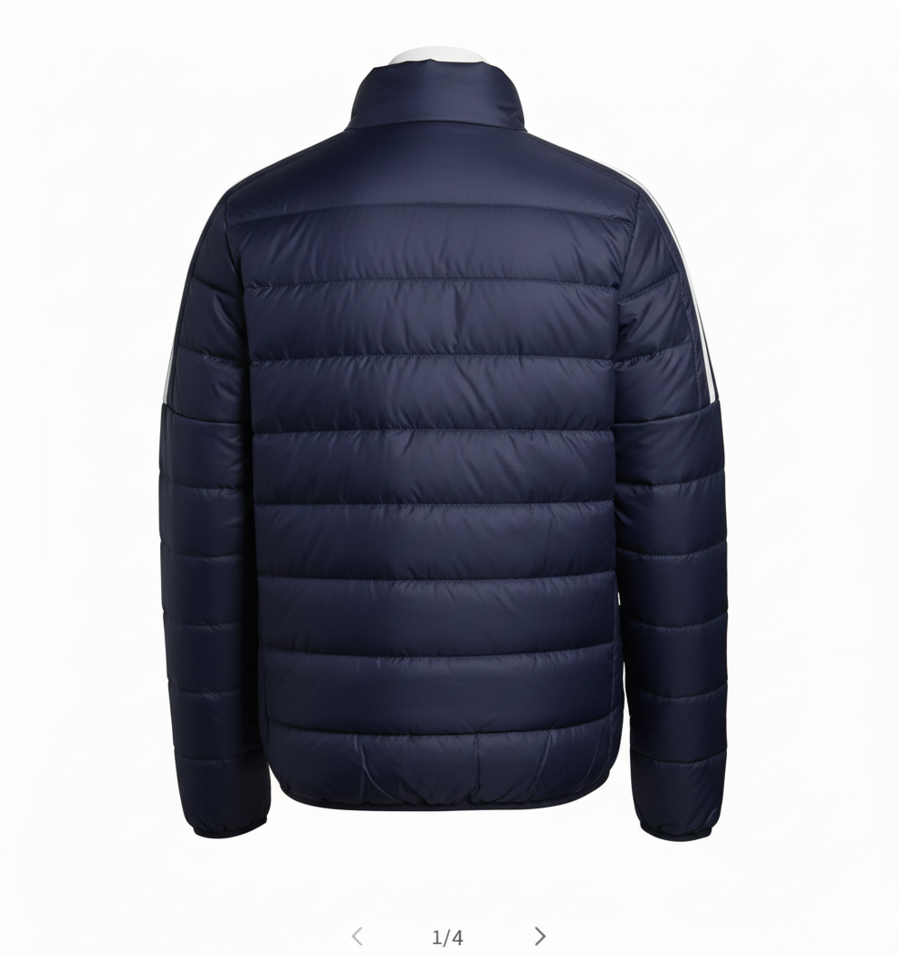 Adidas Essential Puffer Jacket Navy