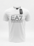 EA7 Emporio Armani Stretch Cotton T-Shirt - White