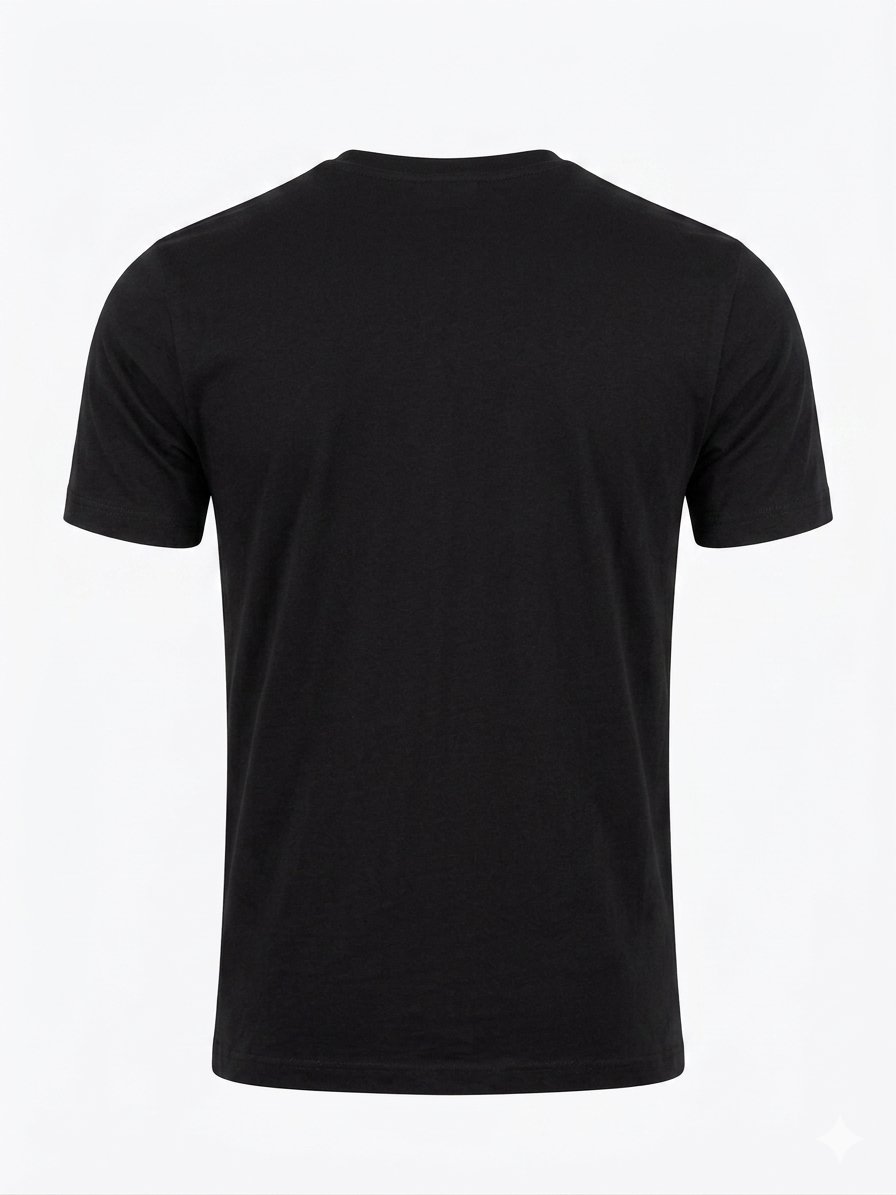 EA7 Emporio Armani Stretch Cotton T-Shirt - Black