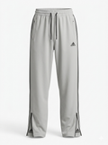 Adidas Baggy Track Pants - Light Grey