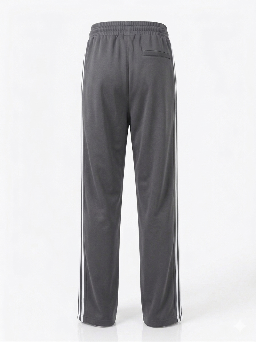 Adidas Baggy Track Pants - Carbon Grey