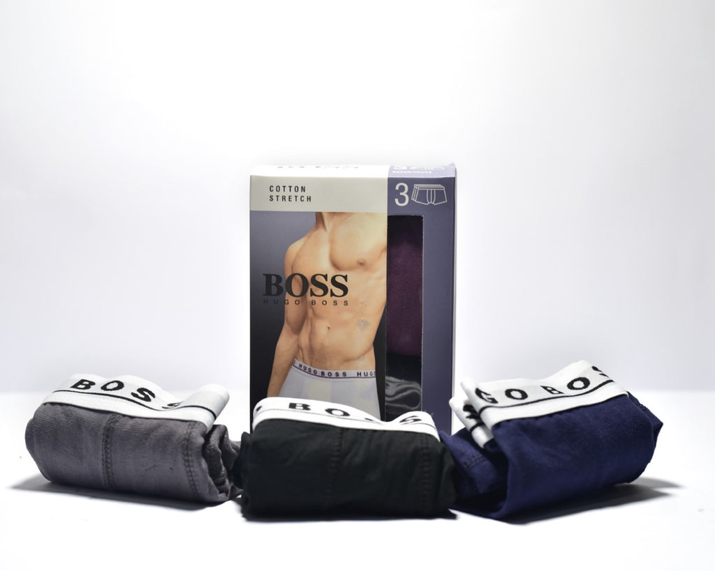 Boss Men’s Boxers Pack of 3